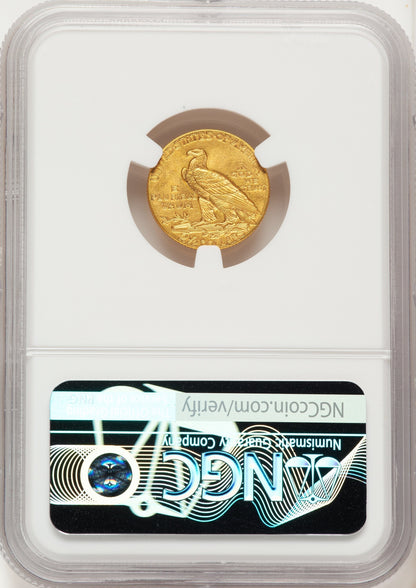 1913 $2.50 Indian Quarter Eagle NGC MS64