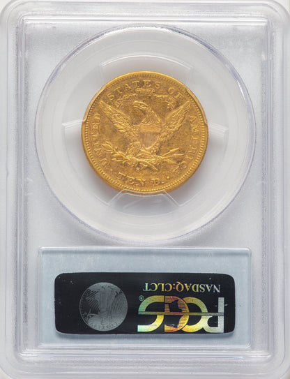 1876-S $10 Liberty Eagle PCGS XF45