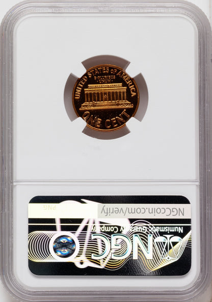 1960 1C Sm/Lg Date RD Proof Lincoln Cent NGC PR69