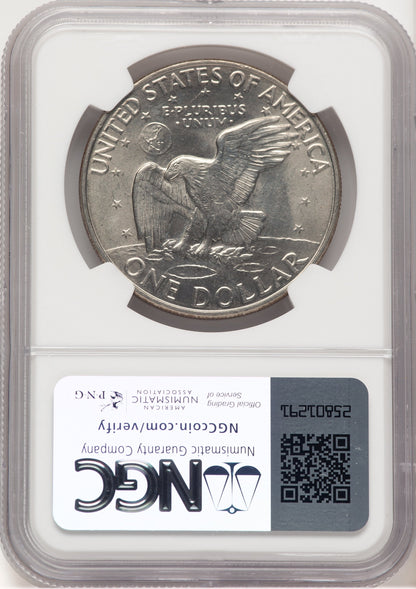 1972-D $1 Eisenhower Dollar NGC MS67
