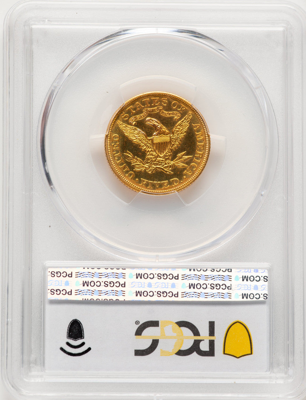 1907 $5 CA Proof Liberty Half Eagle PCGS PR65
