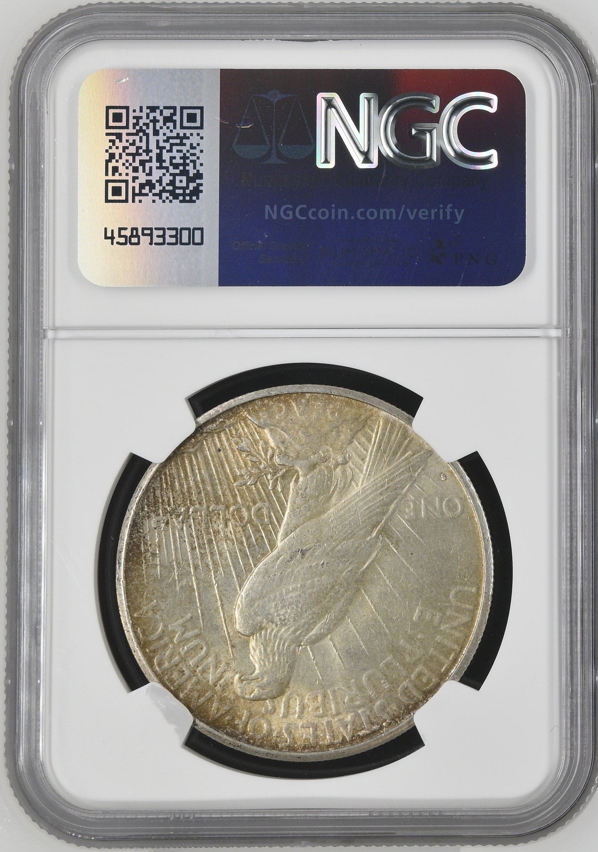 1934-S $1 Peace Dollar AU58 NGC
